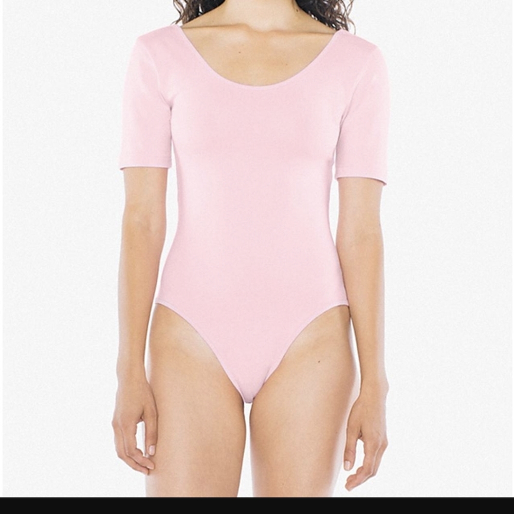 American Apparel Scoop Neck Bodysuit